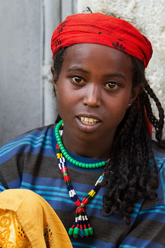 125   Young woman of Harar   Ethiopia 